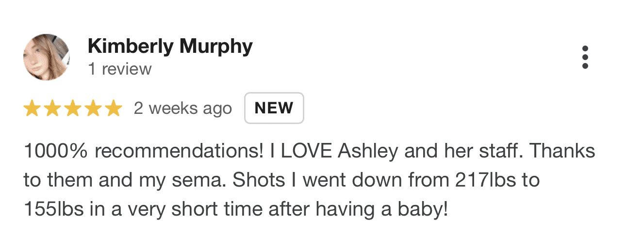 A person 's comment on the post.